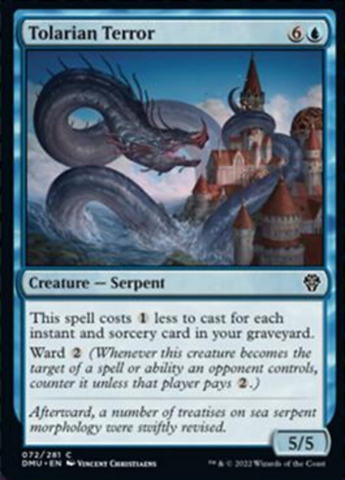 Tolarian Terror [Dominaria United] | L.A. Mood Comics and Games
