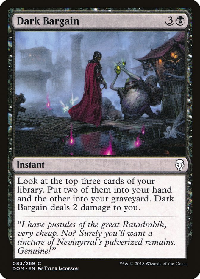 Dark Bargain [Dominaria] | L.A. Mood Comics and Games