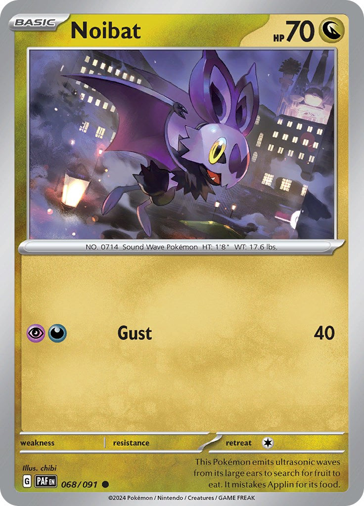Noibat (068/091) [Scarlet & Violet: Paldean Fates] | L.A. Mood Comics and Games