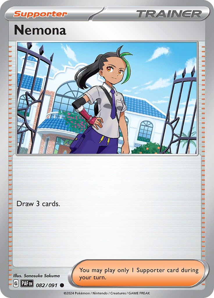 Nemona (082/091) [Scarlet & Violet: Paldean Fates] | L.A. Mood Comics and Games