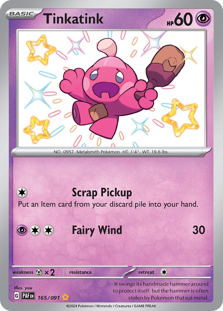 Tinkatink (165/091) [Scarlet & Violet: Paldean Fates] | L.A. Mood Comics and Games