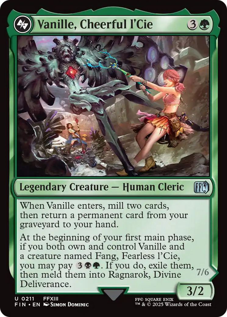 Vanille, Cheerful l'Cie // Ragnarok, Divine Deliverance [FINAL FANTASY] | L.A. Mood Comics and Games