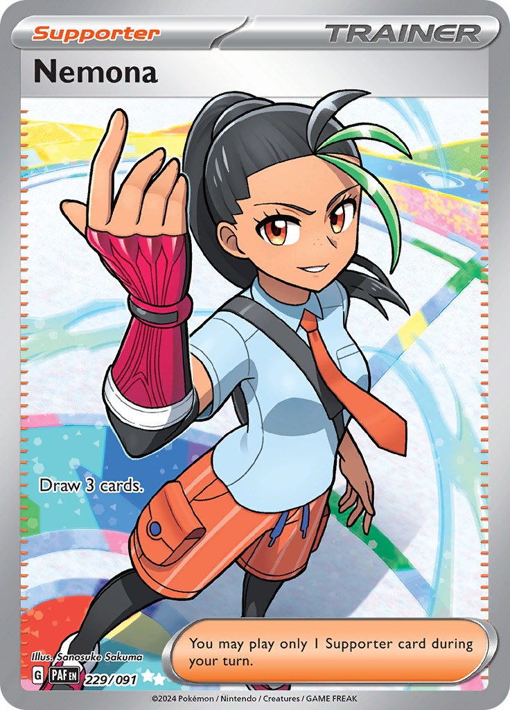 Nemona (229/091) [Scarlet & Violet: Paldean Fates] | L.A. Mood Comics and Games