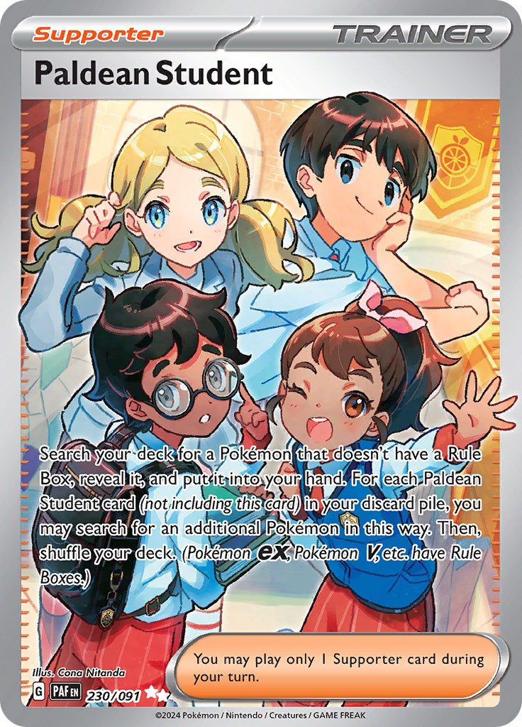Paldean Student (230/091) [Scarlet & Violet: Paldean Fates] | L.A. Mood Comics and Games