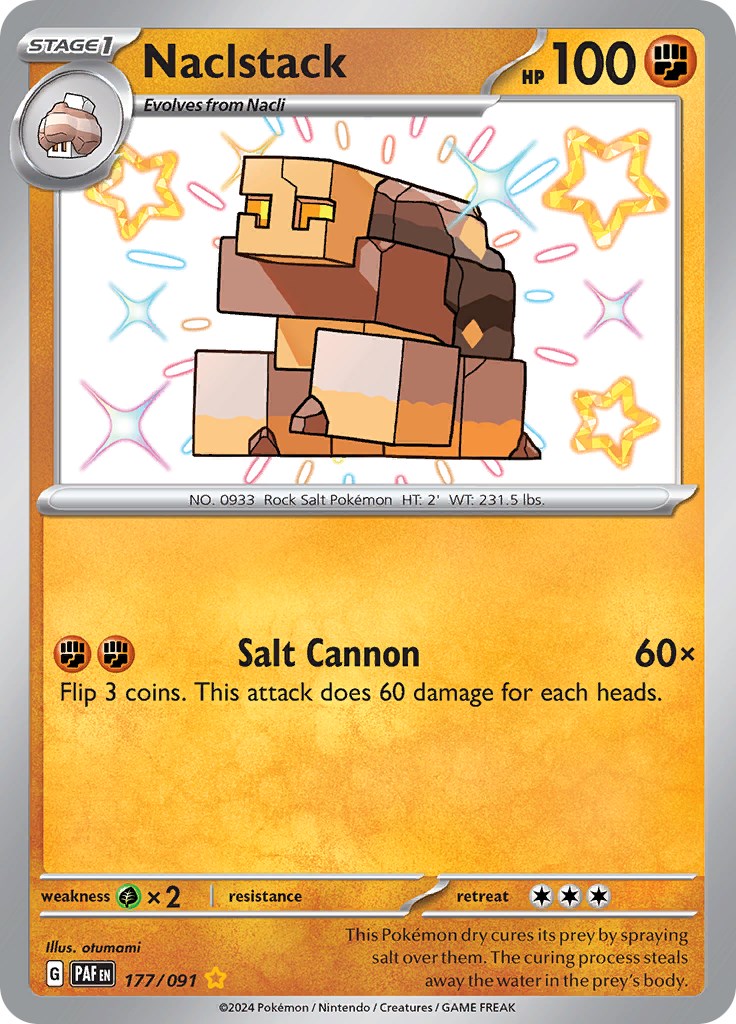 Naclstack (177/091) [Scarlet & Violet: Paldean Fates] | L.A. Mood Comics and Games
