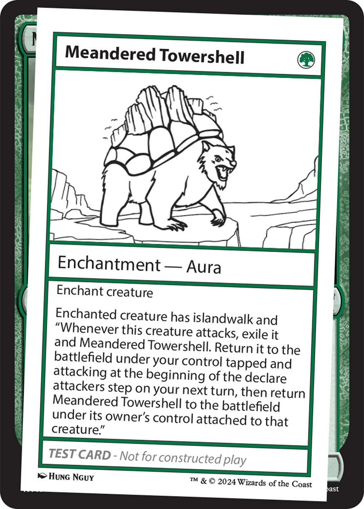 Meandered Towershell [Mystery Booster 2 Playtest Cards] | L.A. Mood Comics and Games