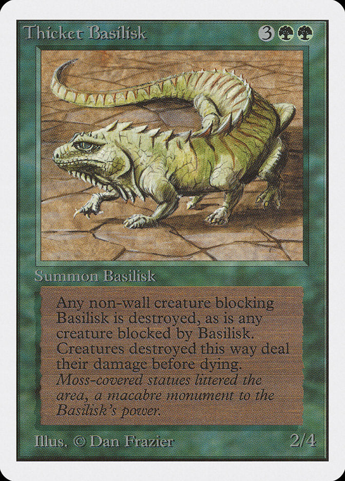 Thicket Basilisk [Unlimited Edition] | L.A. Mood Comics and Games