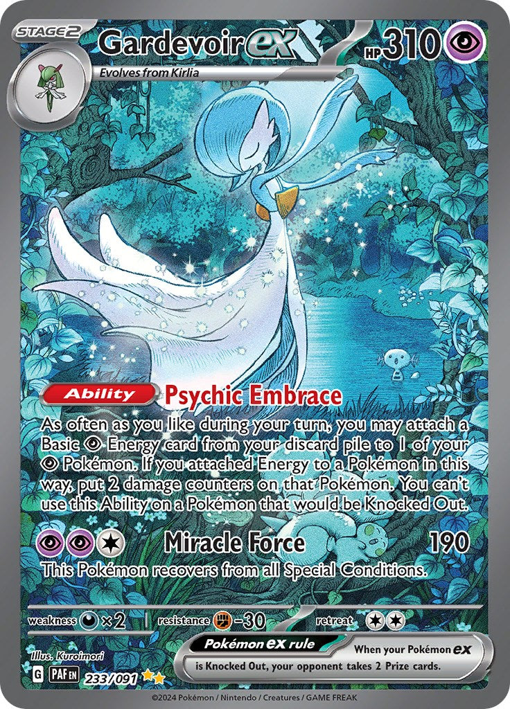 Gardevoir ex (233/091) [Scarlet & Violet: Paldean Fates] | L.A. Mood Comics and Games