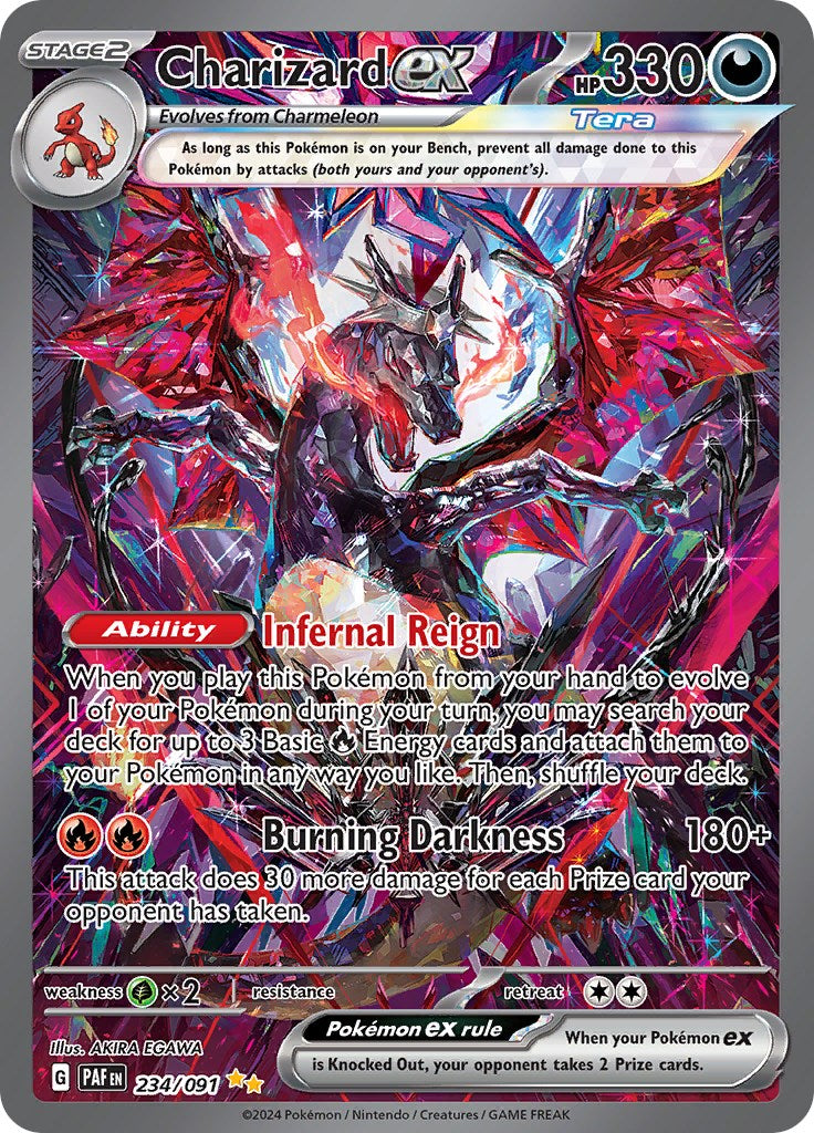 Charizard ex (234/091) [Scarlet & Violet: Paldean Fates] | L.A. Mood Comics and Games