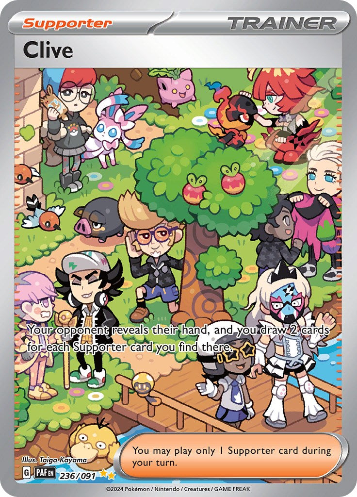 Clive (236/091) [Scarlet & Violet: Paldean Fates] | L.A. Mood Comics and Games