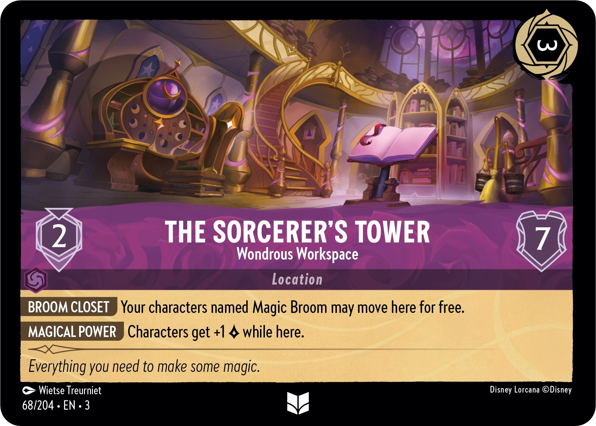 The Sorcerer's Tower - Wondrous Workspace (68/204) [Into the Inklands] | L.A. Mood Comics and Games