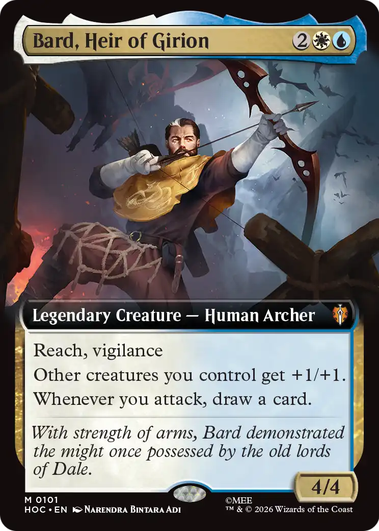 Bard, Heir of Girion (Extended Art) [The Hobbit: Eternal-Legal] | L.A. Mood Comics and Games