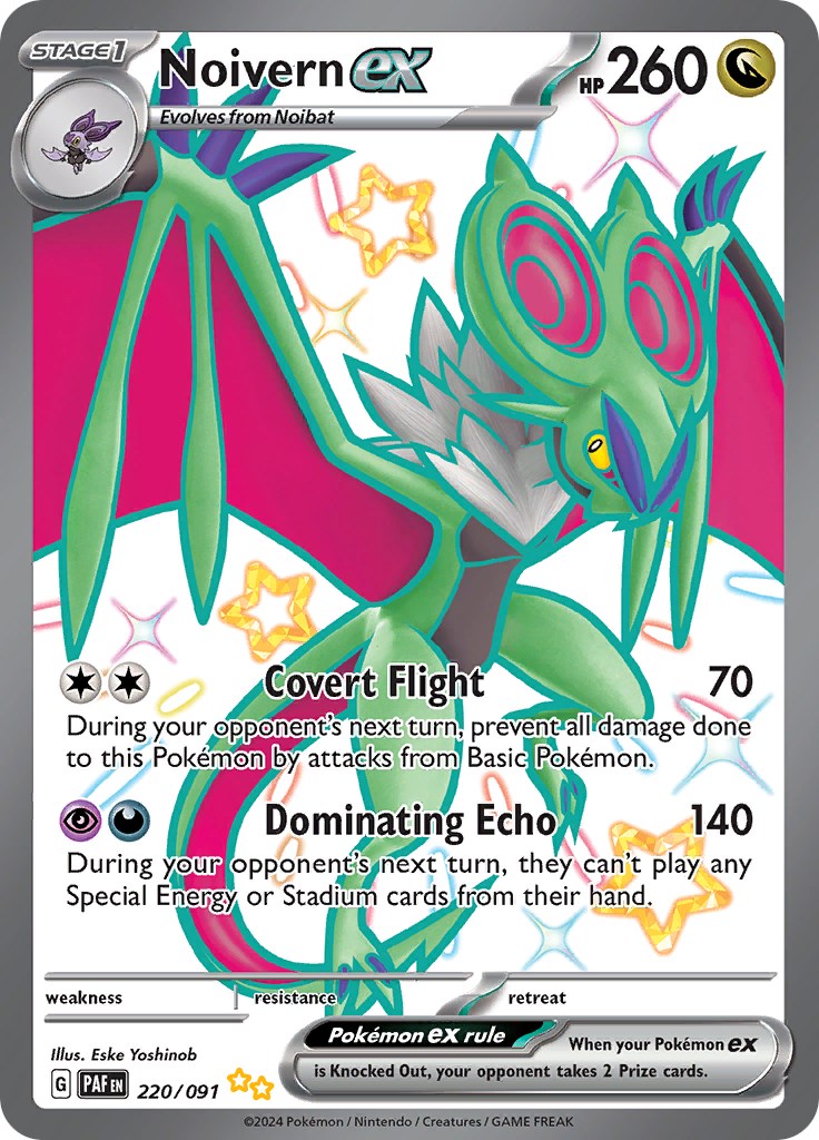 Noivern ex (220/091) [Scarlet & Violet: Paldean Fates] | L.A. Mood Comics and Games