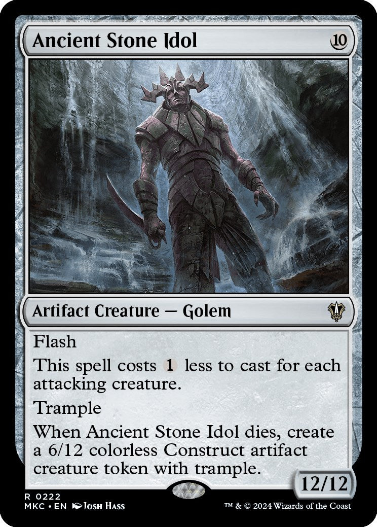 Ancient Stone Idol [Murders at Karlov Manor Commander] | L.A. Mood Comics and Games