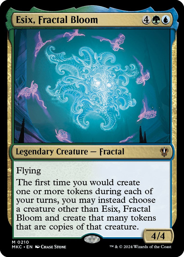 Esix, Fractal Bloom [Murders at Karlov Manor Commander] | L.A. Mood Comics and Games