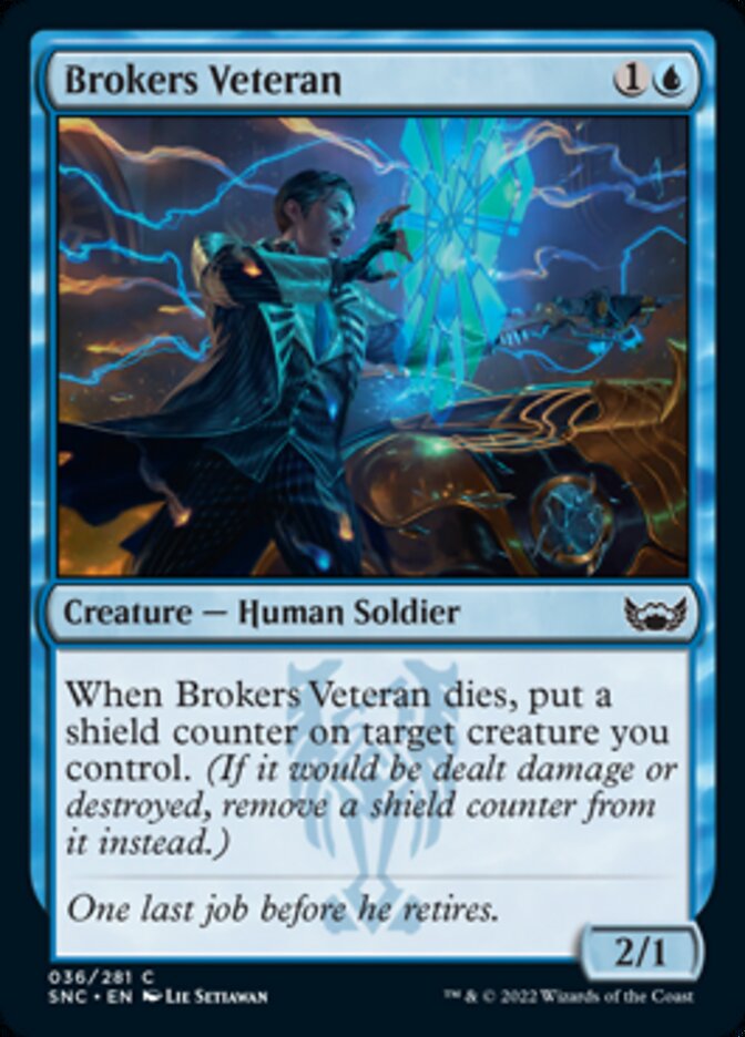 Brokers Veteran [Streets of New Capenna] | L.A. Mood Comics and Games