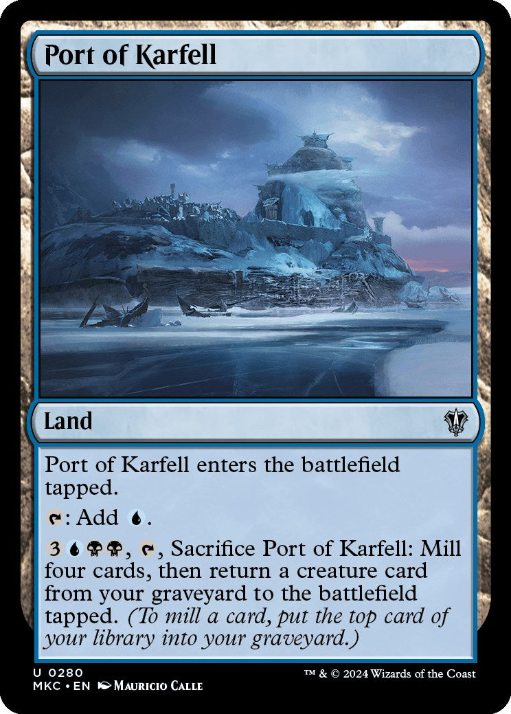 Port of Karfell [Murders at Karlov Manor Commander] | L.A. Mood Comics and Games