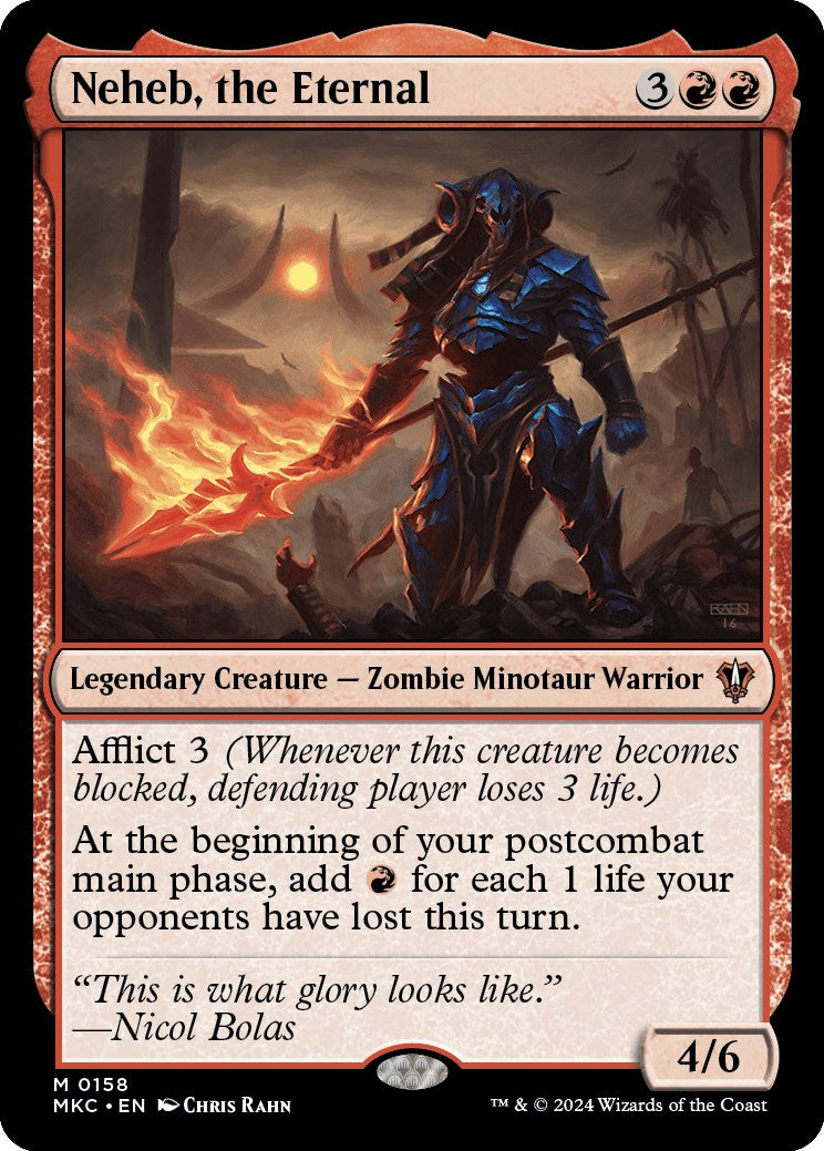 Neheb, the Eternal [Murders at Karlov Manor Commander] | L.A. Mood Comics and Games