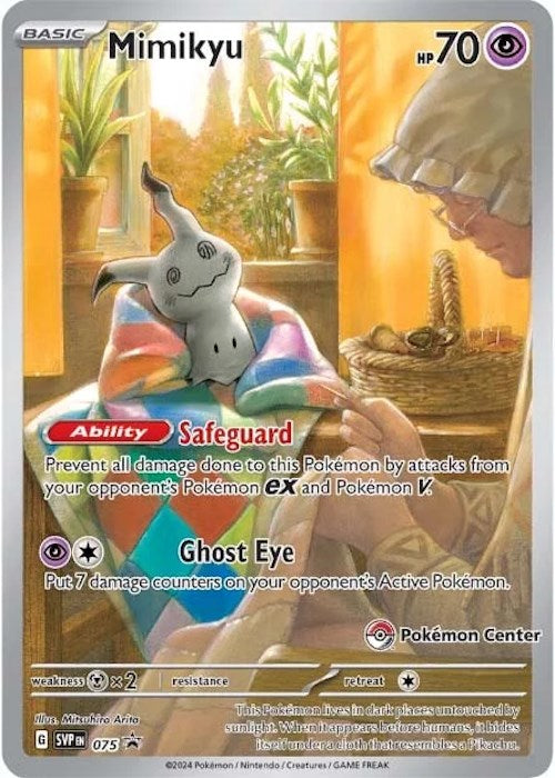 Mimikyu (SVP075)(Pokemon Center Exclusive) [Scarlet & Violet: Black Star Promos] | L.A. Mood Comics and Games