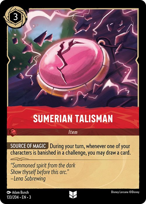 Sumerian Talisman (133/204) [Into the Inklands] | L.A. Mood Comics and Games