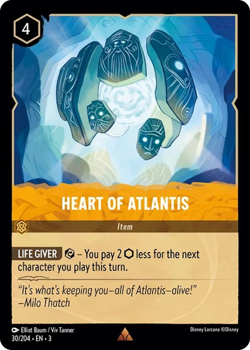 Heart of Atlantis (30/204) [Into the Inklands] | L.A. Mood Comics and Games