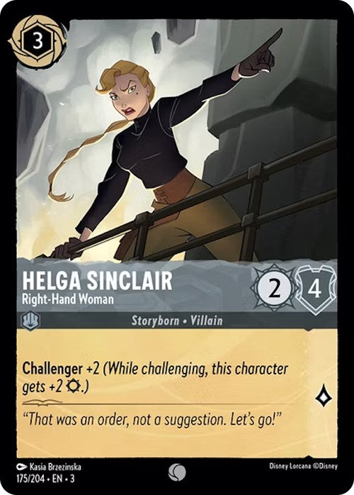 Helga Sinclair - Right-Hand Woman (175/204) [Into the Inklands] | L.A. Mood Comics and Games