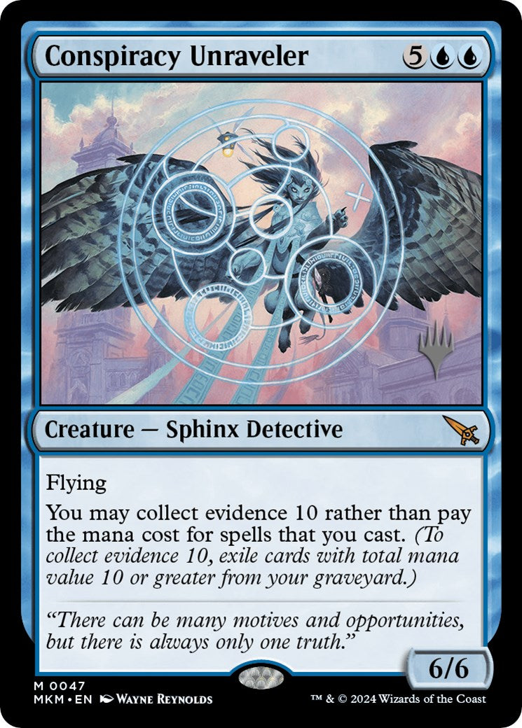 Conspiracy Unraveler (Promo Pack) [Murders at Karlov Manor Promos] | L.A. Mood Comics and Games