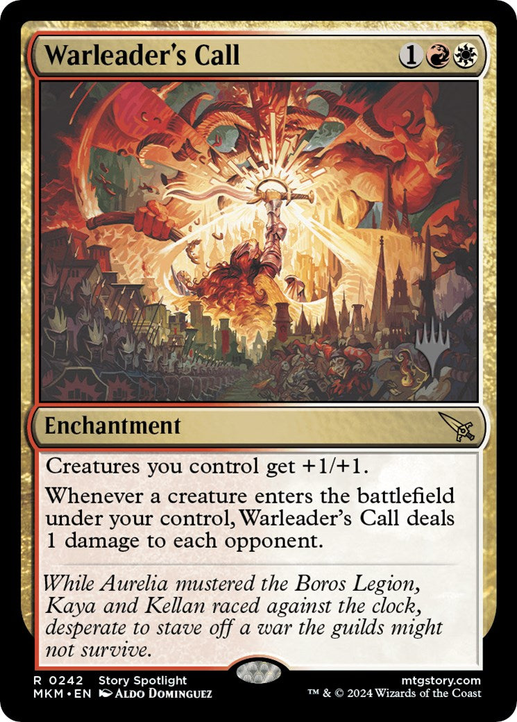 Warleader's Call (Promo Pack) [Murders at Karlov Manor Promos] | L.A. Mood Comics and Games