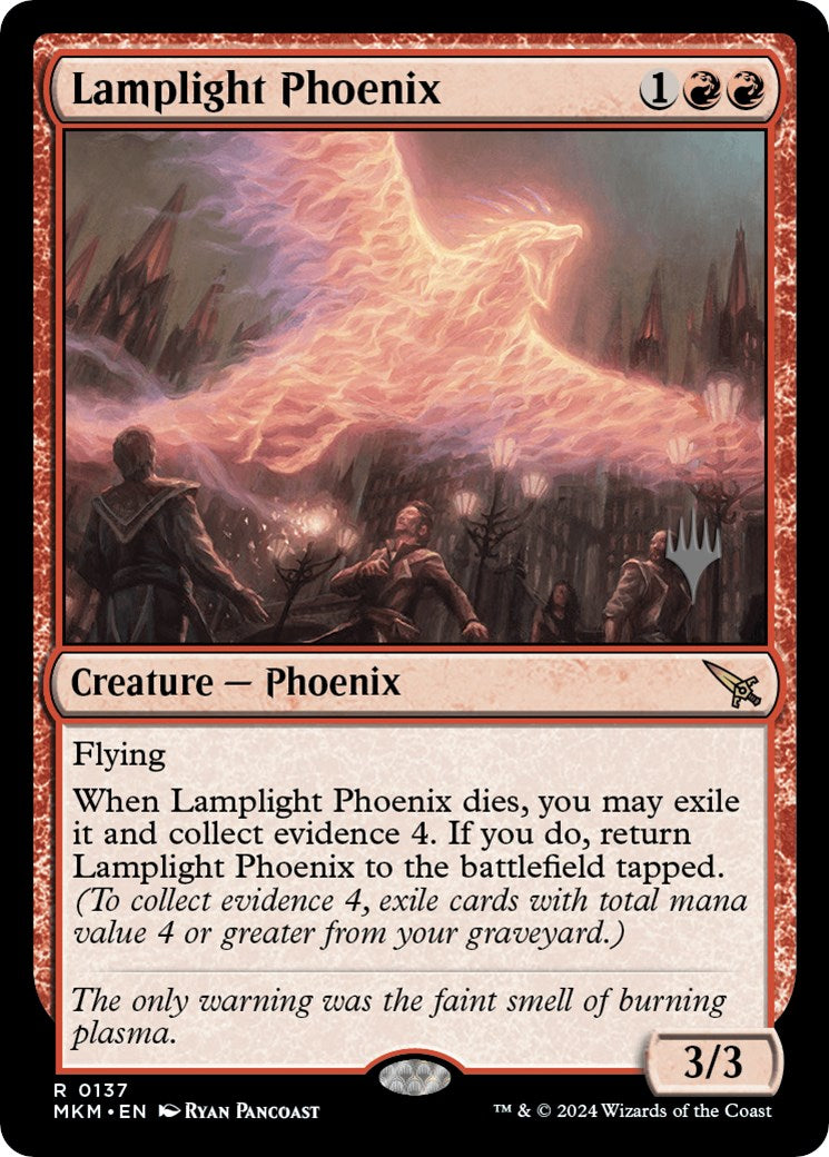 Lamplight Phoenix (Promo Pack) [Murders at Karlov Manor Promos] | L.A. Mood Comics and Games