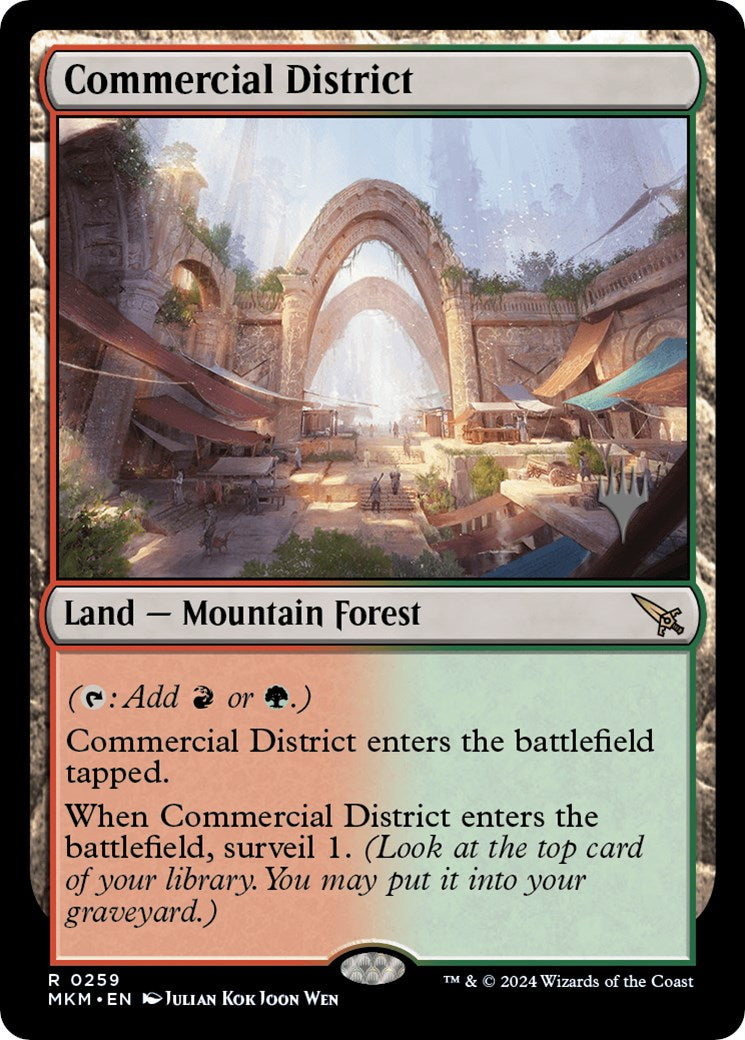 Commercial District (Promo Pack) [Murders at Karlov Manor Promos] | L.A. Mood Comics and Games