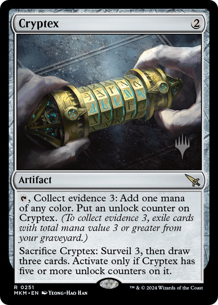 Cryptex (Promo Pack) [Murders at Karlov Manor Promos] | L.A. Mood Comics and Games