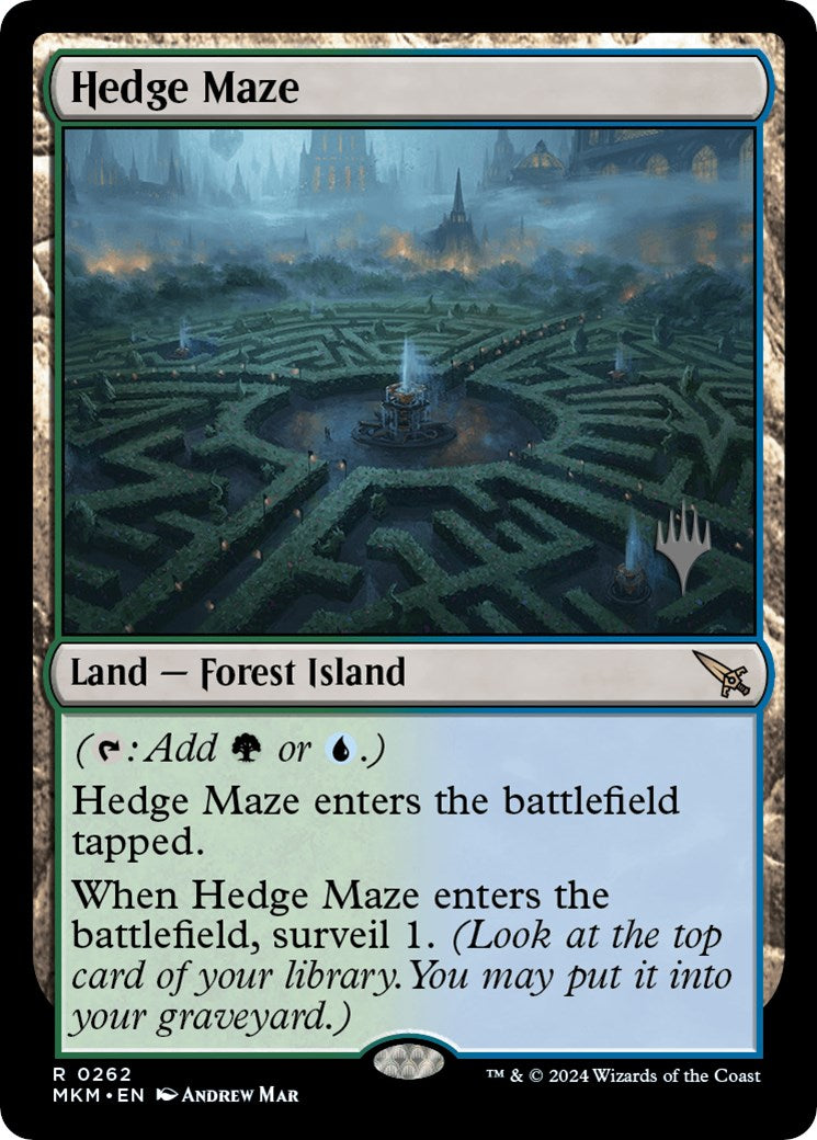 Hedge Maze (Promo Pack) [Murders at Karlov Manor Promos] | L.A. Mood Comics and Games