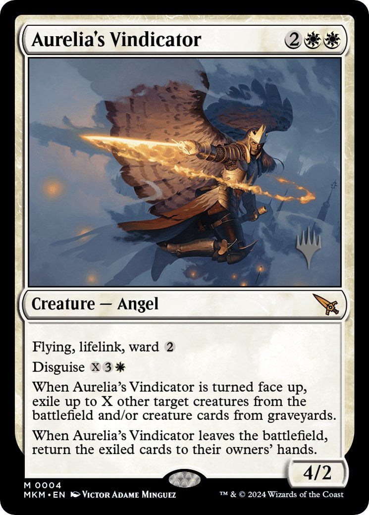 Aurelia's Vindicator (Promo Pack) [Murders at Karlov Manor Promos] | L.A. Mood Comics and Games