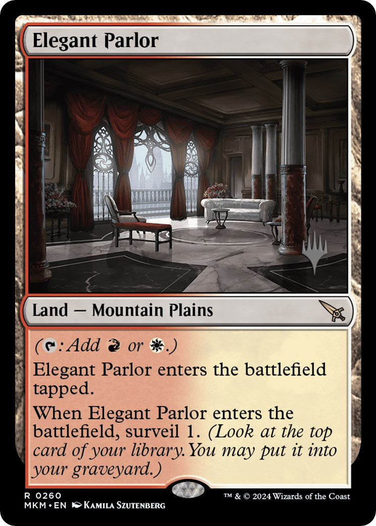 Elegant Parlor (Promo Pack) [Murders at Karlov Manor Promos] | L.A. Mood Comics and Games