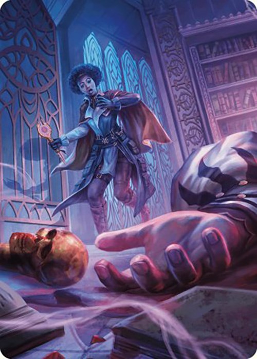 Deadly Complication Art Card [Murders at Karlov Manor Art Series] | L.A. Mood Comics and Games