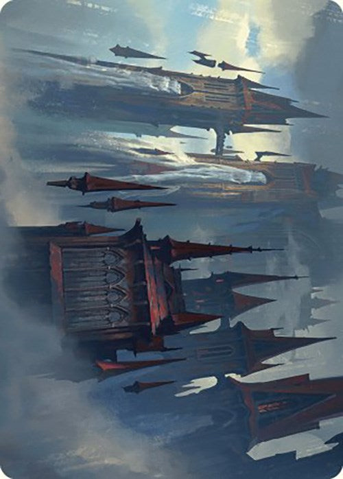 Thundering Falls Art Card [Murders at Karlov Manor Art Series] | L.A. Mood Comics and Games