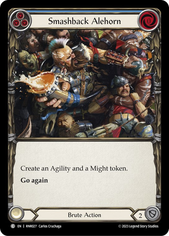 Smashback Alehorn [RNR027] (Rhinar Hero Deck) | L.A. Mood Comics and Games