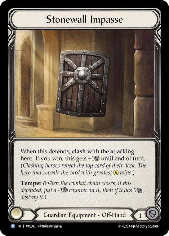 Stonewall Impasse [VIC003] (Heavy Hitters Victor Blitz Deck) | L.A. Mood Comics and Games