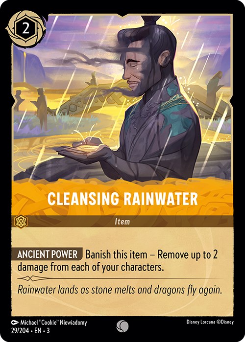 Cleansing Rainwater (29/204) [Into the Inklands] | L.A. Mood Comics and Games