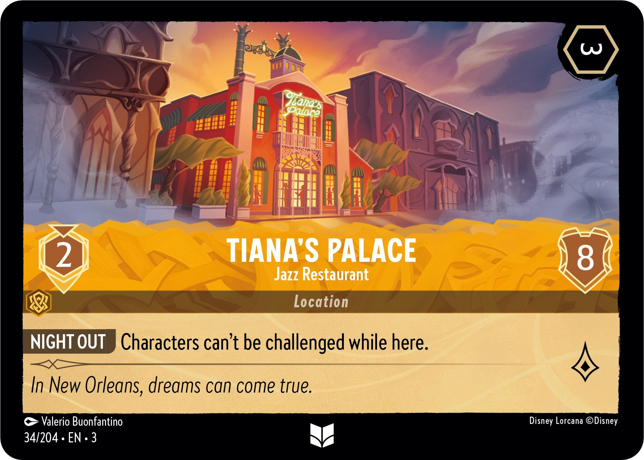 Tiana's Palace - Jazz Restaurant (34/204) [Into the Inklands] | L.A. Mood Comics and Games