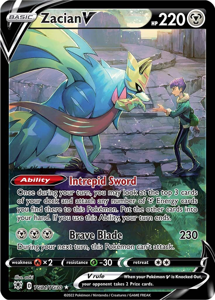 Zacian V (TG21/TG30) [Sword & Shield: Astral Radiance] | L.A. Mood Comics and Games