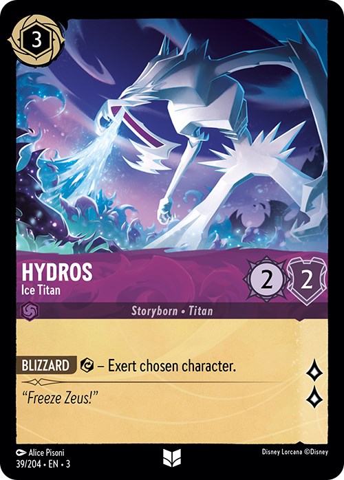 Hydros - Ice Titan (39/204) [Into the Inklands] | L.A. Mood Comics and Games
