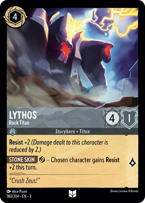 Lythos - Rock Titan (180/204) [Into the Inklands] | L.A. Mood Comics and Games