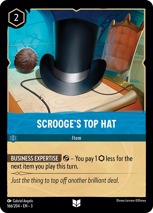 Scrooge's Top Hat (166/204) [Into the Inklands] | L.A. Mood Comics and Games