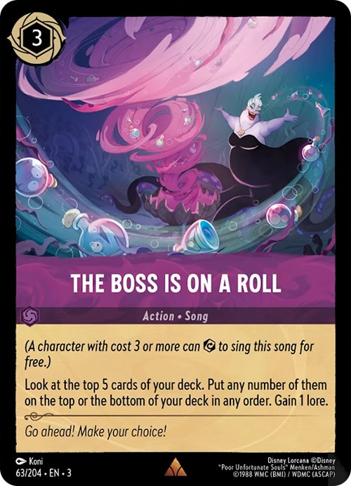 The Boss is on a Roll (63/204) [Into the Inklands] | L.A. Mood Comics and Games