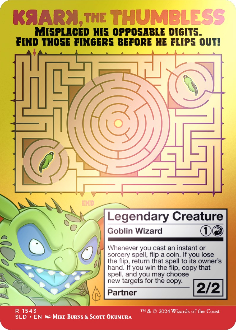 Krark, the Thumbless (Rainbow Foil) [Secret Lair Drop Series] | L.A. Mood Comics and Games