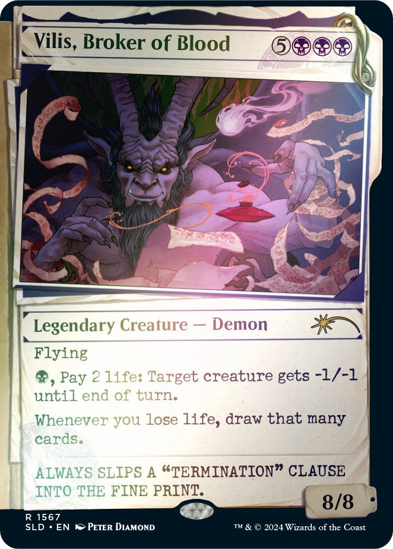 Vilis, Broker of Blood (Rainbow Foil) [Secret Lair Drop Series] | L.A. Mood Comics and Games