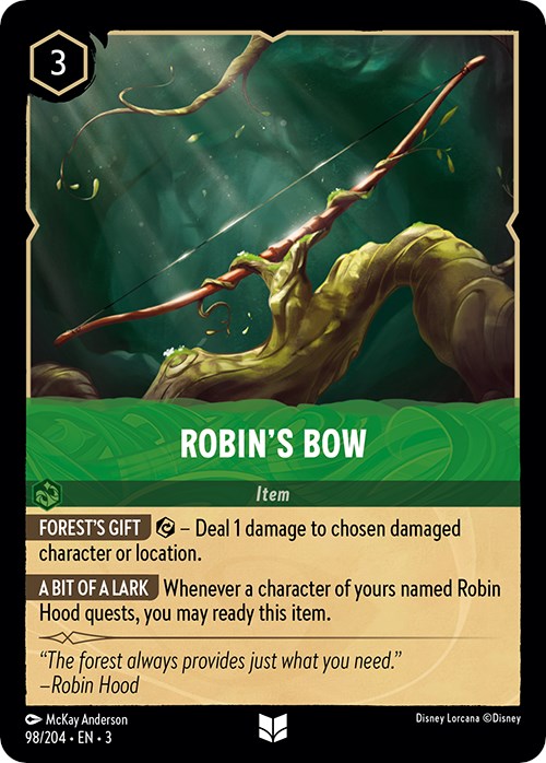 Robin's Bow (98/204) [Into the Inklands] | L.A. Mood Comics and Games