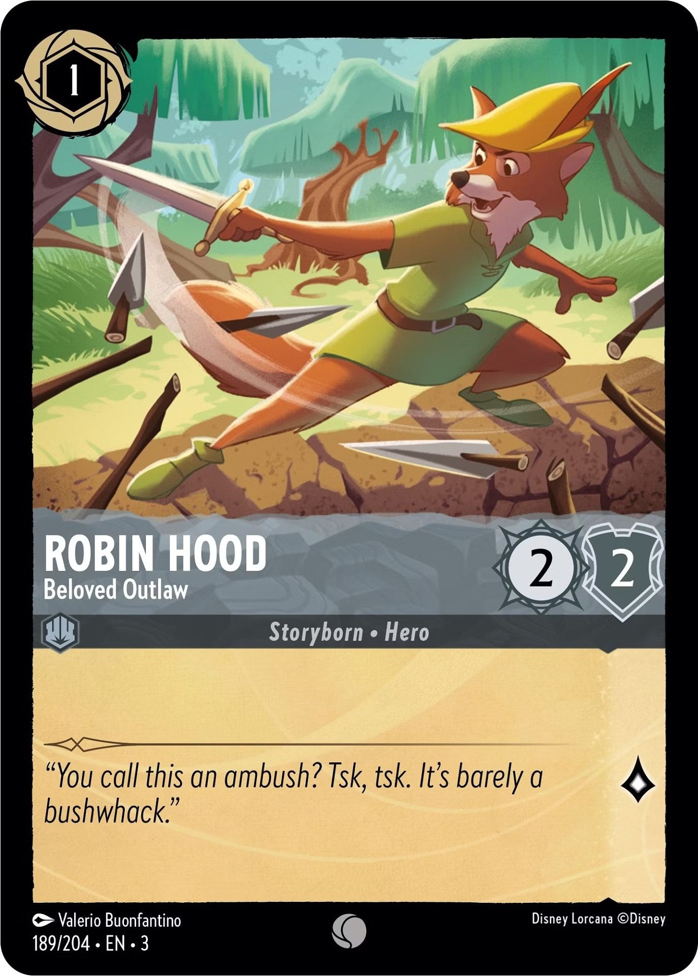 Robin Hood - Beloved Outlaw (189/204) [Into the Inklands] | L.A. Mood Comics and Games