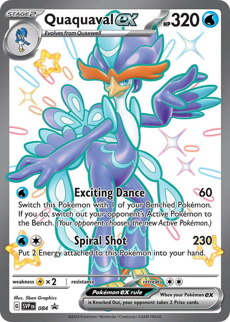 Quaquaval ex (084) [Scarlet & Violet: Black Star Promos] | L.A. Mood Comics and Games